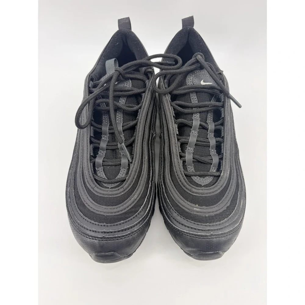 Nike Air Max 97 GS Black Anthracite 921522-011 Size 6.5Y Pre-Owned